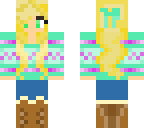 tealrific winter girl