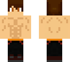topless boy