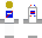 undetailed astronaut