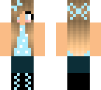 very cute blue girl