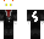 white cat in tux