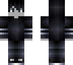 black and white