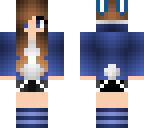 blue bunny girl