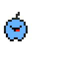 blue derpy apple