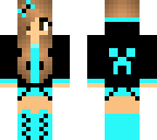 blue girl