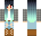 blue haired