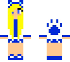 blue paws girl