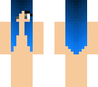 dark blue hair skin base