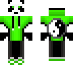 green panda