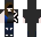 masked girl