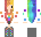 ms rainbow cute girl
