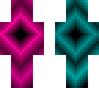 pink and blue diamond