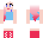 pink haired girl