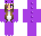 purple dino onesie
