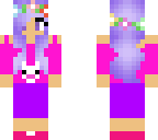 purple girl bunny