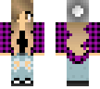 purple plaid
