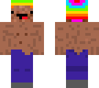 rainbow hair derp