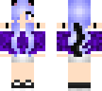 violet cat girl