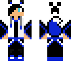 wolf and creeper boy