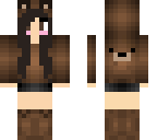 bear skin with edited secret derp face