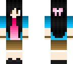 black haired girl