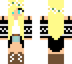 blonde fall girl