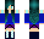 blue girl
