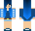blue girl