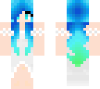 blue hair