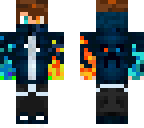 brown haired fire and water