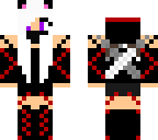 crimson-blood-red ninja