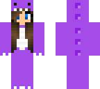 cute purple dino onesie