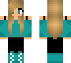 cyan girl