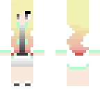 edited blonde girl
