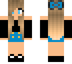 edited blue bow girl
