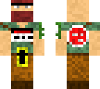 fixed rust armored man