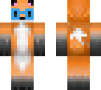 fox with blue glasses