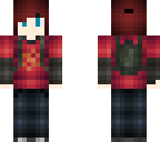 girl with backpack