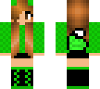 green wolf girl