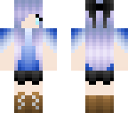 kawaii blue girl