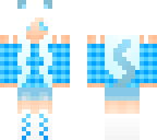 light blue cat girl
