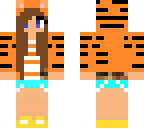 me as a tiger girl
