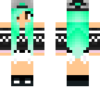 minty winter girl