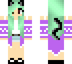 pastel cat girl