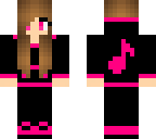 pink hoodie girl myedit