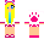 pink paw girl