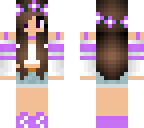 purple and white