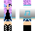 purple hair gamer girl