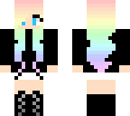 rainbow girl