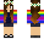 rainbow girl